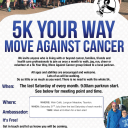 5k Your Way Parkrun: Move Against Cancer Icon